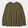 Лонгслив Uniqlo (Olive)